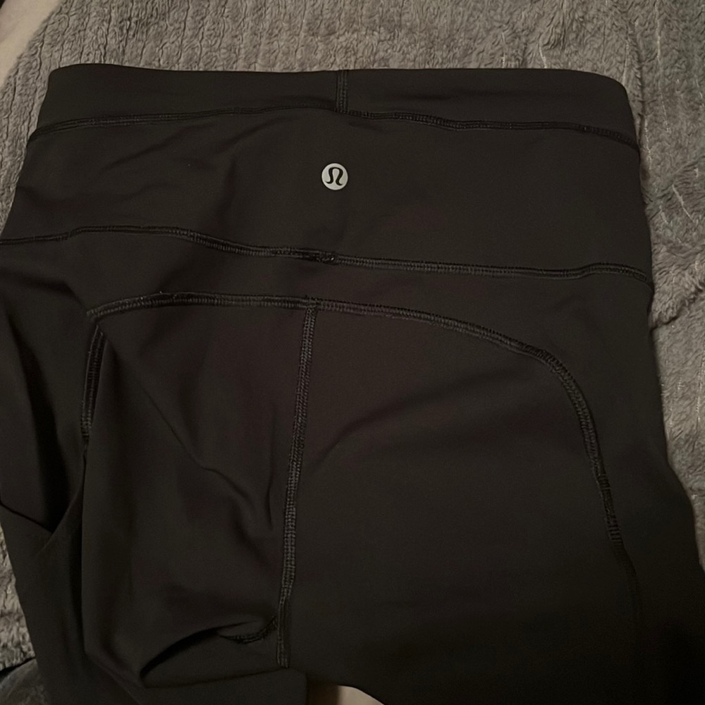Black Lululemon Leggings Size 4